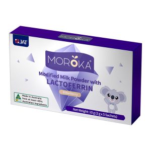 Moroka Modified Milk Powder with Lactoferrin Elderberry (10g)